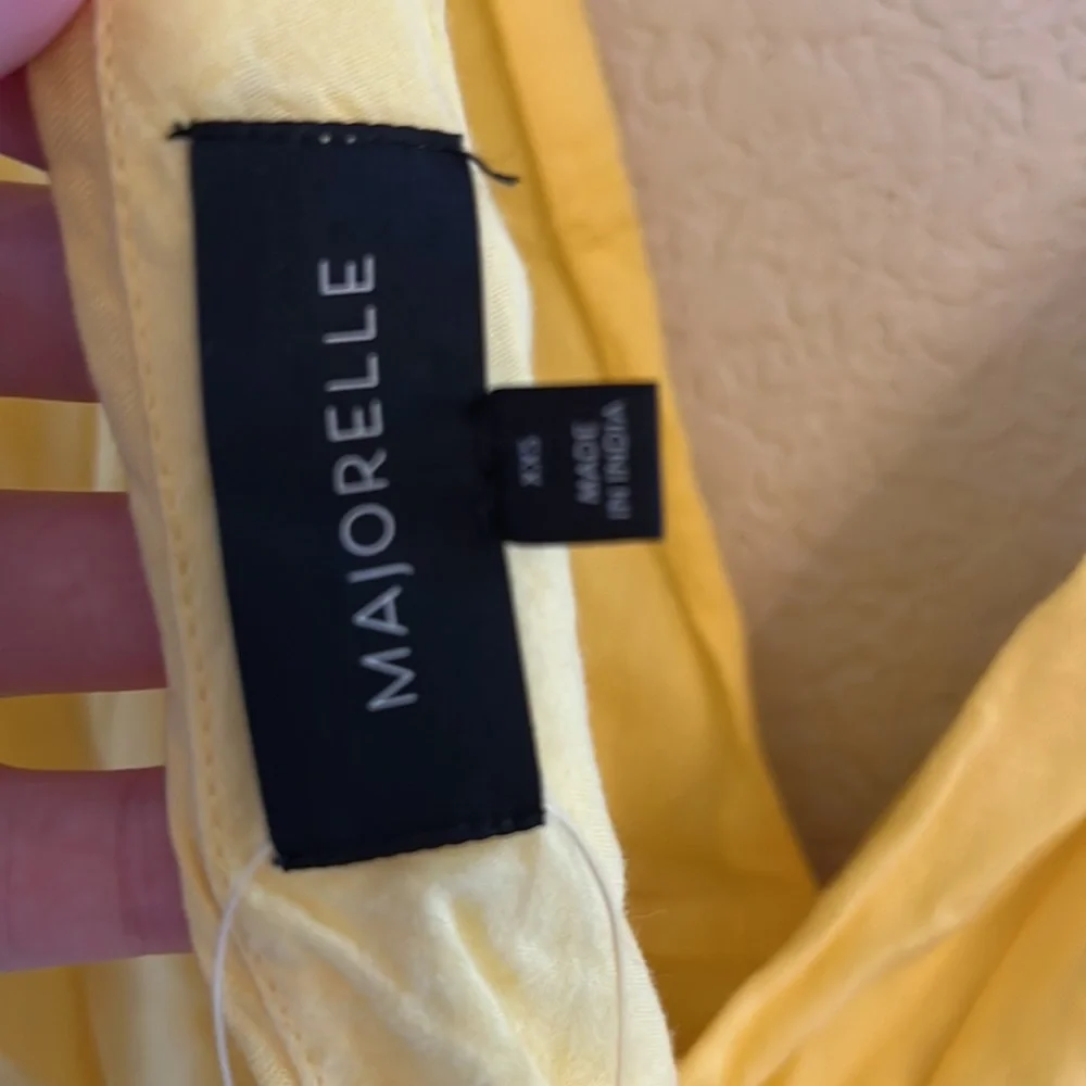MAJORELLE Esther Midi Dress In Canary Yellow - Picture 11 of 11